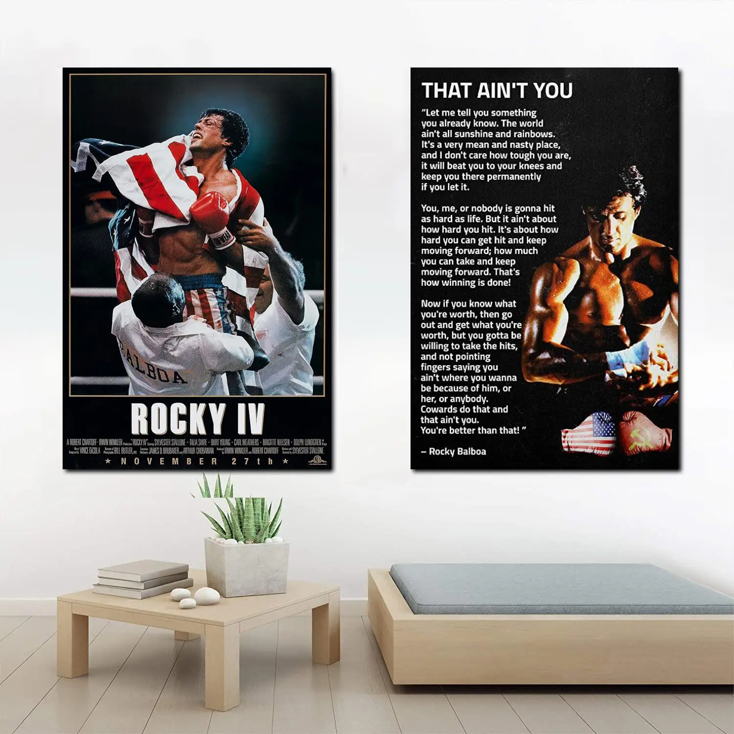 Rocky Balboa Movie Canvas Art Poster and Wall Art Picture Print Modern Family bedroom Decor Posters
Rocky Balboa Movie Canvas Art Poster and Wall Art Picture Print Modern Family bedroom Decor Posters