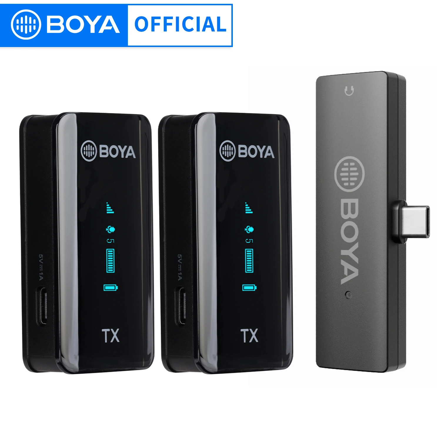 BOYA Wireless Lavalier Lapel Direct Condenser USB-C Microphone for Type-c Smartphone PC Tiktok Recording Streaming BY-XM6 S5/S6
BOYA Wireless Lavalier Lapel Direct Condenser USB-C Microphone for Type-c Smartphone PC Tiktok Recording Streaming BY-XM6 S5/S6
