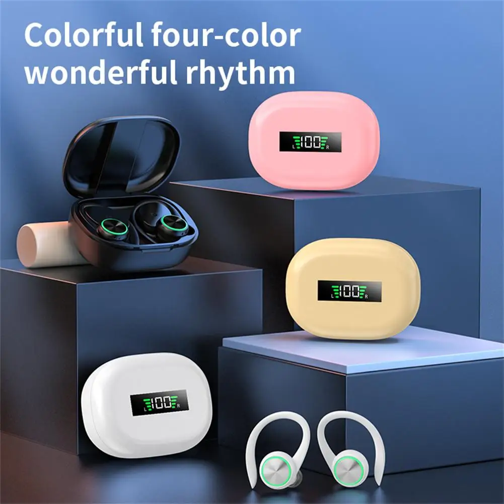 Bluetooth-гарнитура R201 с цифровым дисплеем, стерео, Hi-Fi, музыкальные наушники с заушным крючком, деловые спортивные наушники 
Bluetooth-гарнитура R201 с цифровым дисплеем, стерео, Hi-Fi, музыкальные наушники с заушным крючком, деловые спортивные наушники