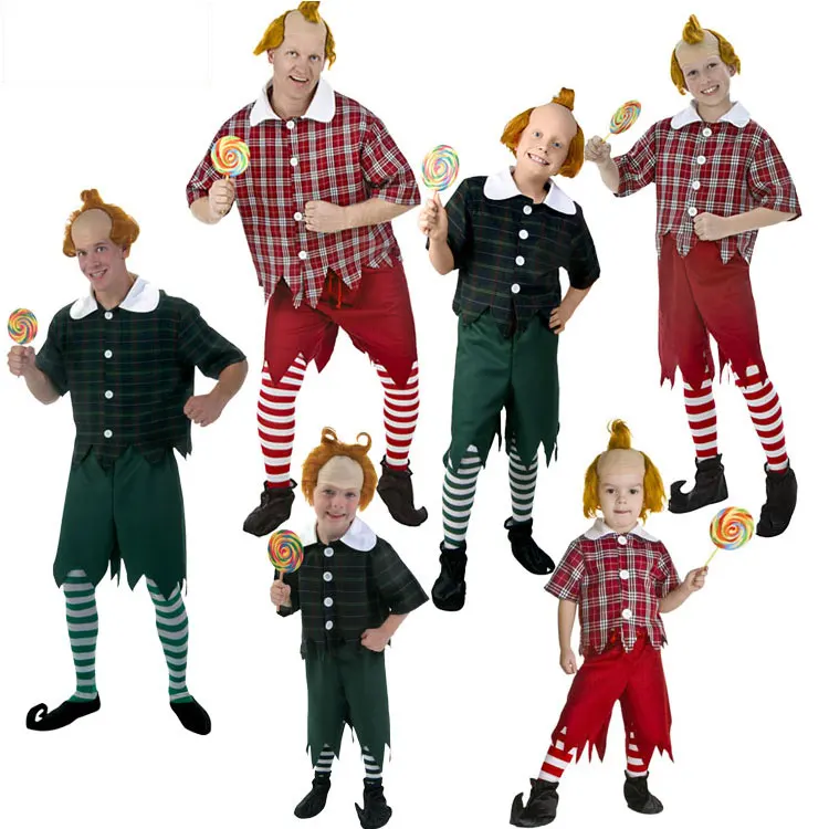 Halloween Cos Dwarf Children's Day Stage Performance Cos Children Adult Red Green Dwarf Costume Suit
Halloween Cos Dwarf Children's Day Stage Performance Cos Children Adult Red Green Dwarf Costume Suit