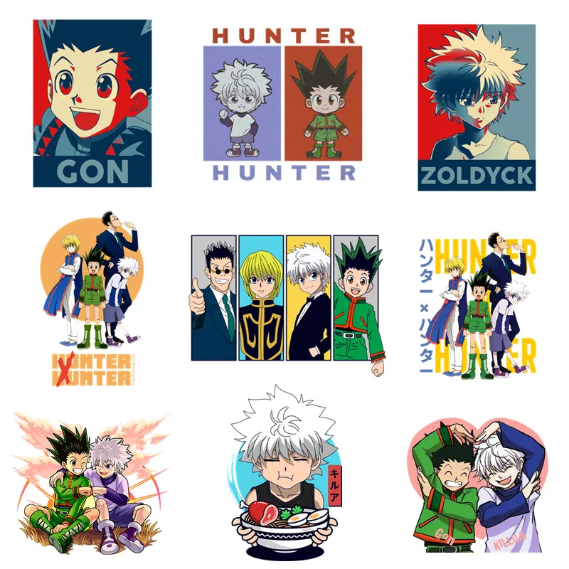 Нашивки в стиле аниме Hunter X Hunter Killua Zoldyck для одежды, Термотрансферная искусственная железная нашивка для женской футболки «сделай сам» с апп...
Нашивки в стиле аниме Hunter X Hunter Killua Zoldyck для одежды, Термотрансферная искусственная железная нашивка для женской футболки «сделай сам» с апп...