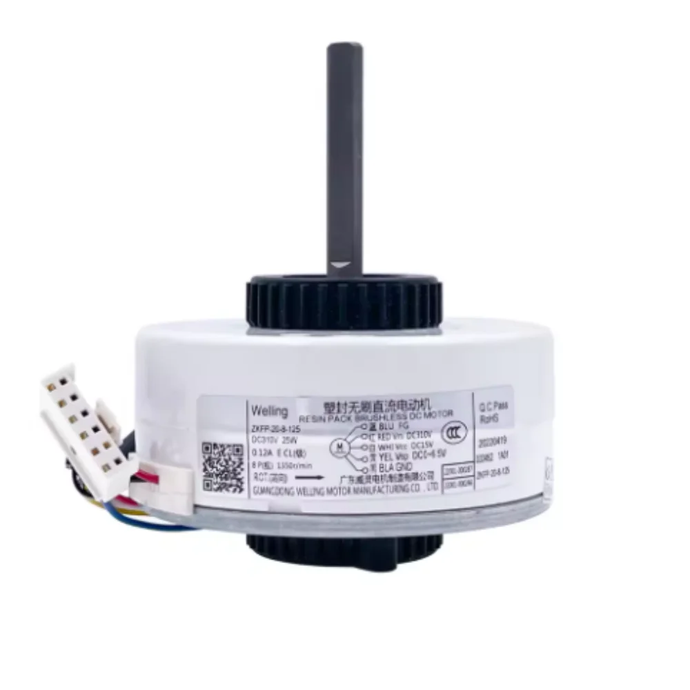 Для внутреннего блока кондиционера TCL, двигатель вентилятора постоянного тока ZKFP-20-8-125 DC310V 25W 1350r/min, детали кондиционера
Для внутреннего блока кондиционера TCL, двигатель вентилятора постоянного тока ZKFP-20-8-125 DC310V 25W 1350r/min, детали кондиционера