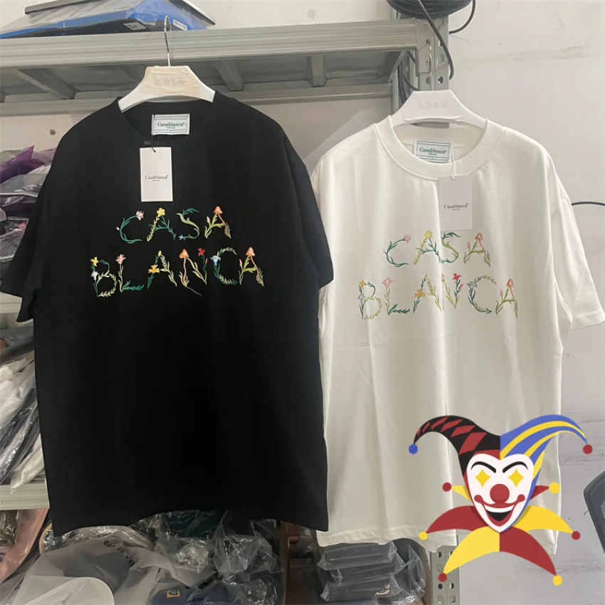 Casablanca Floral Letter Print T Shirt Men Women High Quality Oversized T-shirt Top Tees
Casablanca Floral Letter Print T Shirt Men Women High Quality Oversized T-shirt Top Tees