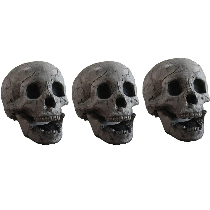 3X Fireproof Portable Skull Sculpture Halloween Ceramic Ornaments Skull Decor Prop
3X Fireproof Portable Skull Sculpture Halloween Ceramic Ornaments Skull Decor Prop