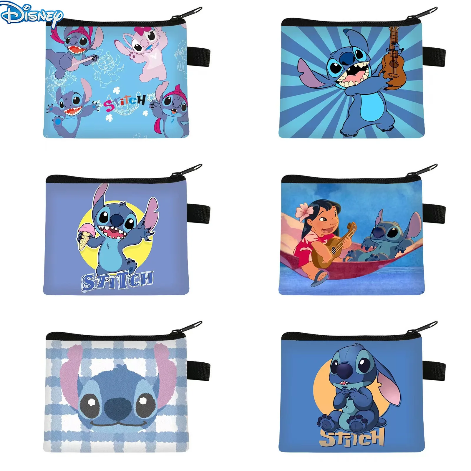 Disney Stitch Coin Purse Anime Figures Fashion Cartoon Storage Bags Kids Key Storage Bag Polyester Wallet Kawaii Christmas Gifts 
Disney Stitch Coin Purse Anime Figures Fashion Cartoon Storage Bags Kids Key Storage Bag Polyester Wallet Kawaii Christmas Gifts