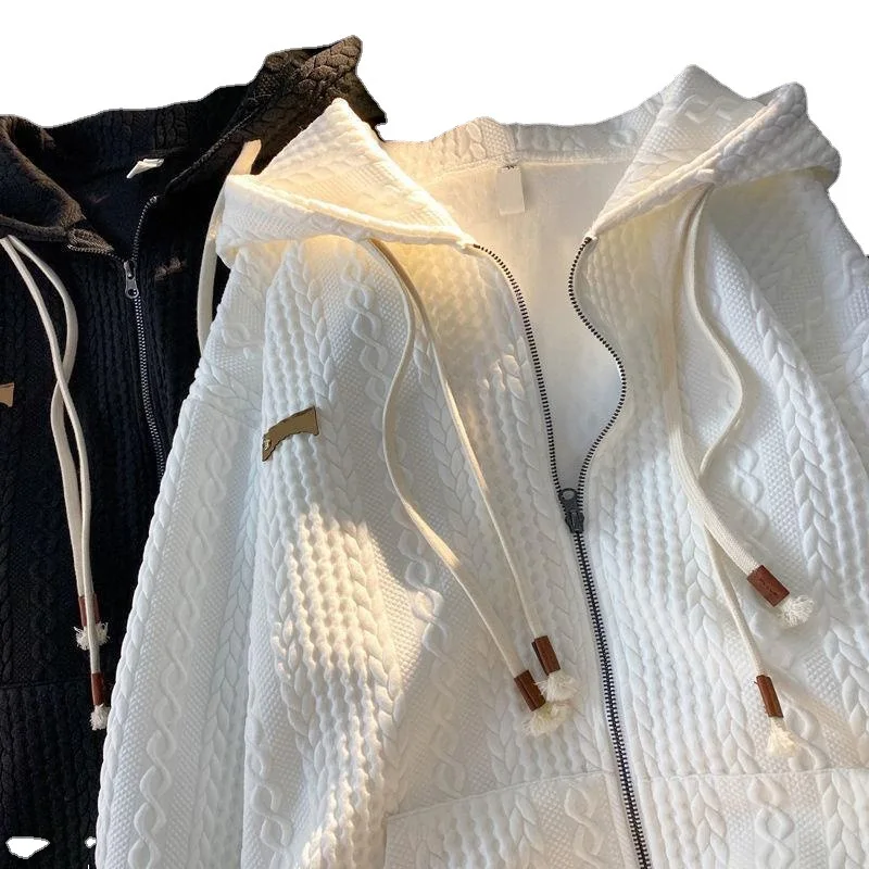 Свитшот женский осенний на молнии с капюшоном, уличная одежда, Кардиган с длинным рукавом, топ, тканевый свободный худи на молнии с карманами, винтажная Новинка 
Свитшот женский осенний на молнии с капюшоном, уличная одежда, Кардиган с длинным рукавом, топ, тканевый свободный худи на молнии с карманами, винтажная Новинка