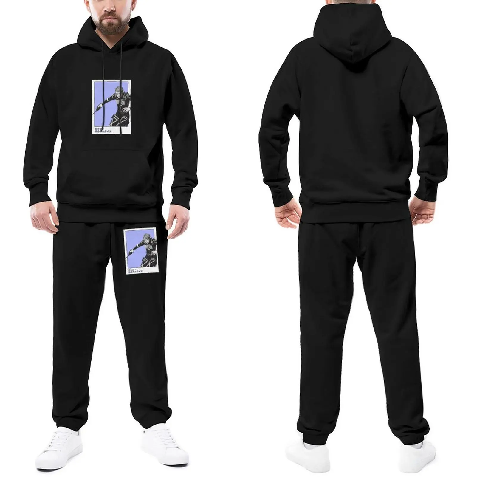 Jean Kirstein The Final Season Tracksuit Set Men Attack on Titan Anime Sweatsuits Two Piece Print Hooded Set Retro Jogging Suit
Jean Kirstein The Final Season Tracksuit Set Men Attack on Titan Anime Sweatsuits Two Piece Print Hooded Set Retro Jogging Suit