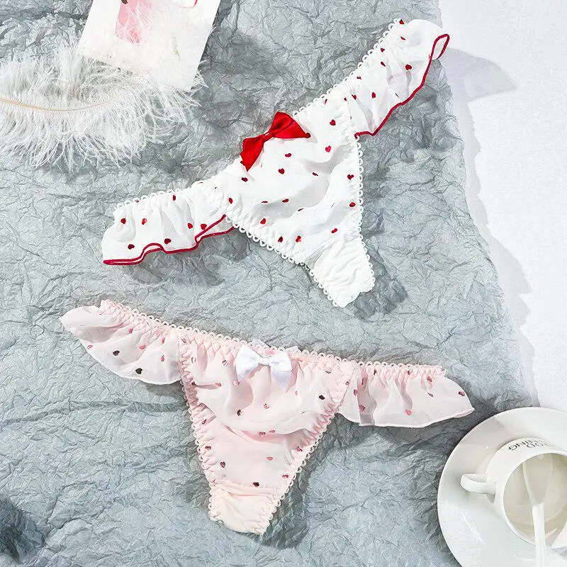 Cute Girls Lingerie Cute Panty Underwear Women's Thong Cartoon Print Japanese Lolita Sexy Anime Brief Intimates Women Lingerie
Cute Girls Lingerie Cute Panty Underwear Women's Thong Cartoon Print Japanese Lolita Sexy Anime Brief Intimates Women Lingerie