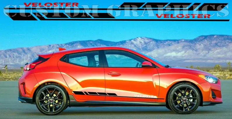 Decal Graphic Sticker Door Sport Stripe Kit Compatible with Hyundai Veloster
Decal Graphic Sticker Door Sport Stripe Kit Compatible with Hyundai Veloster