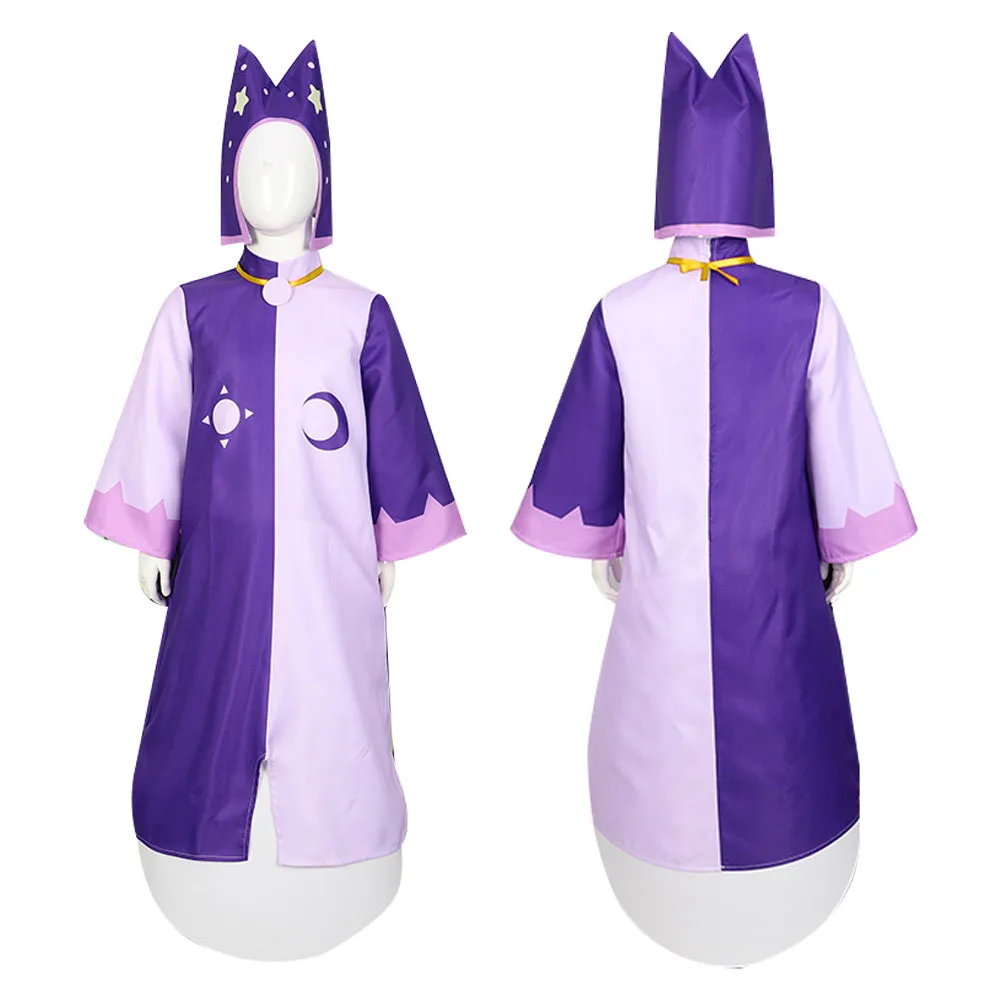 

The Owl Cos House Season 3 King Cosplay Costume Hat Boys Girls Halloween Carnival Party Roleplay Cloth For Kids Children