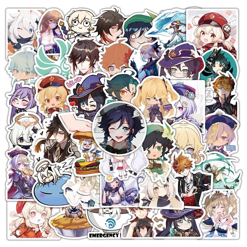 Anime Genshin Impact Stickers Decals For Luggage Laptop Phone Motorcycle Car Waterproof Sticker Toys
Anime Genshin Impact Stickers Decals For Luggage Laptop Phone Motorcycle Car Waterproof Sticker Toys