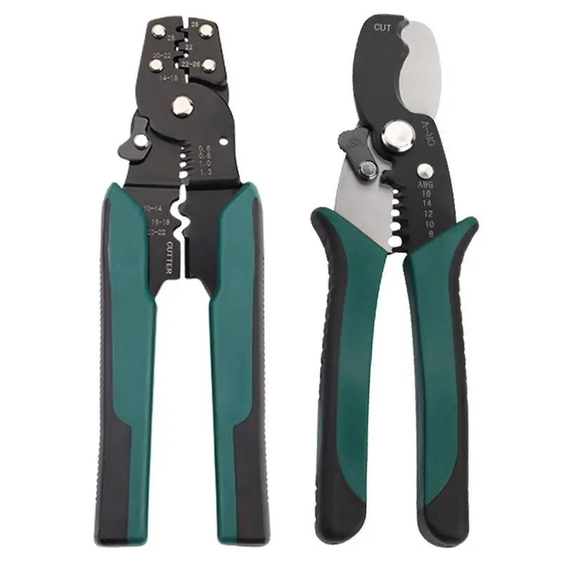 Wire Stripping Tool Multi-tools Crimping Pliers Multi-Function Hand Tool Manual Terminal Pliers For Insulated And Non-Insulated
Wire Stripping Tool Multi-tools Crimping Pliers Multi-Function Hand Tool Manual Terminal Pliers For Insulated And Non-Insulated