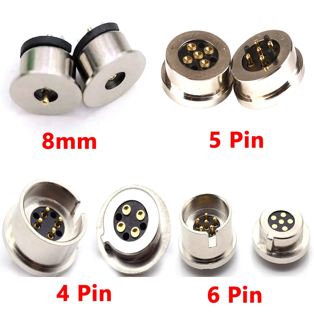 1set 2P/5P 10A high current magnet suction spring pogo pin connector, male and female probe DC power charging magnetic connector
1set 2P/5P 10A high current magnet suction spring pogo pin connector, male and female probe DC power charging magnetic connector