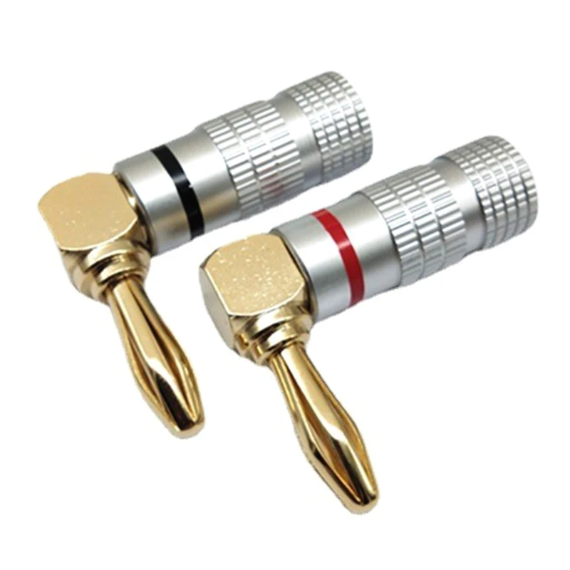 Quick Connect Gold Plated Speaker Banana Plugs for Video Receiver Amplifiers Sound Systems Speaker Wire Wall Plate
Quick Connect Gold Plated Speaker Banana Plugs for Video Receiver Amplifiers Sound Systems Speaker Wire Wall Plate