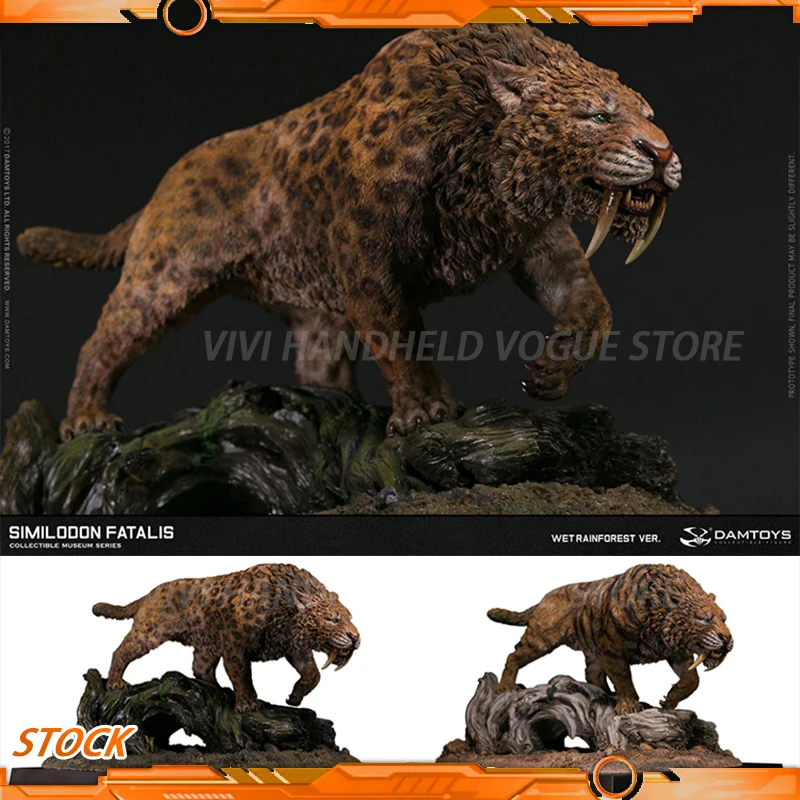 In Stock DAMTOYS MUS003A/B Smilodon Model Ancient Extinct Life 43cm Static Statue Smilodon Populator Machairodus Tiger
In Stock DAMTOYS MUS003A/B Smilodon Model Ancient Extinct Life 43cm Static Statue Smilodon Populator Machairodus Tiger
