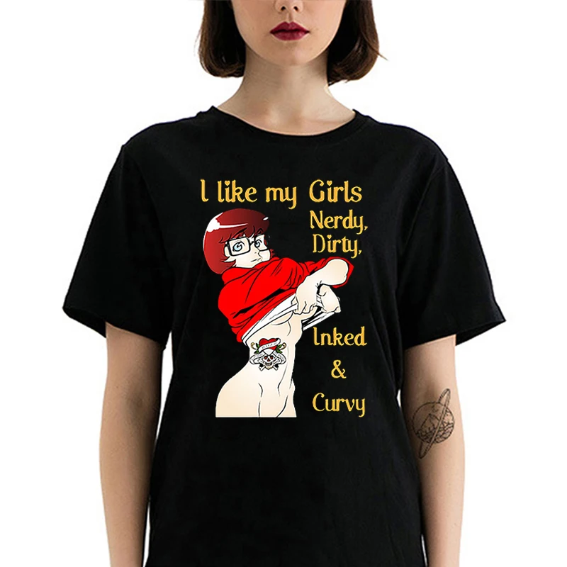 Fun Nerdy Dirty Inked And Curvy Sexy T-Shirt Men Women Summer Fashion Vintage Cartoon Graphic Tee Tops Harajuku
Fun Nerdy Dirty Inked And Curvy Sexy T-Shirt Men Women Summer Fashion Vintage Cartoon Graphic Tee Tops Harajuku