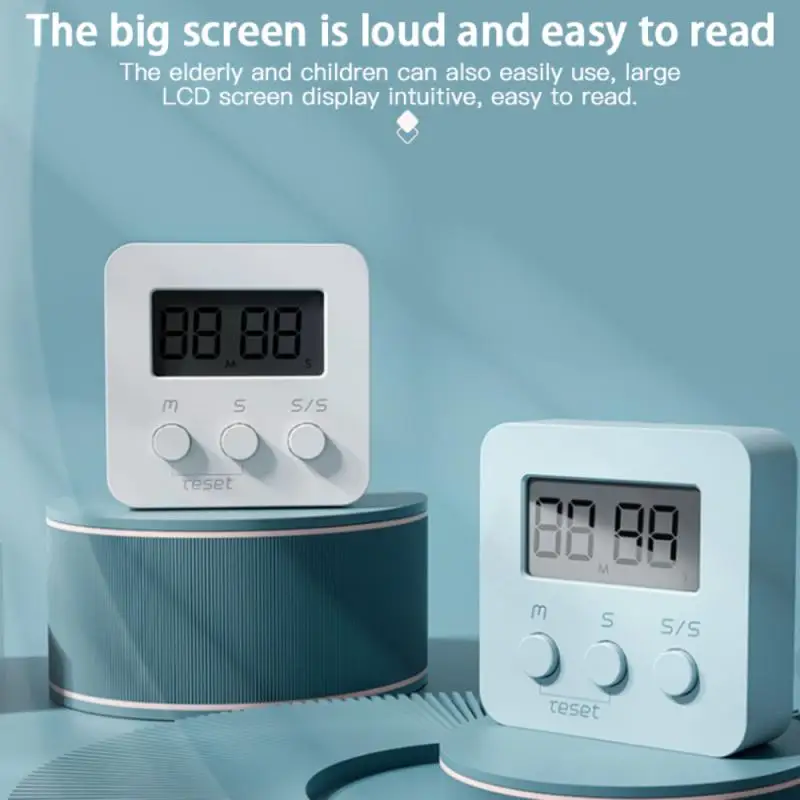 2/4/5PCS Mini Sleep Cooking Alarm Clock Self-discipline Stopwatch Lcd Kitchen Reminder Kitchen Tools And Gadgets Study
2/4/5PCS Mini Sleep Cooking Alarm Clock Self-discipline Stopwatch Lcd Kitchen Reminder Kitchen Tools And Gadgets Study