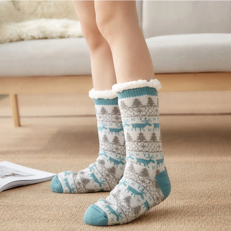 Fuzzy Socks Warm Plush Bedroom Silicone Non-slip Women's Slippers Floor Sock Women Soft Female Shoes for Home Indoor Christmas
Fuzzy Socks Warm Plush Bedroom Silicone Non-slip Women's Slippers Floor Sock Women Soft Female Shoes for Home Indoor Christmas