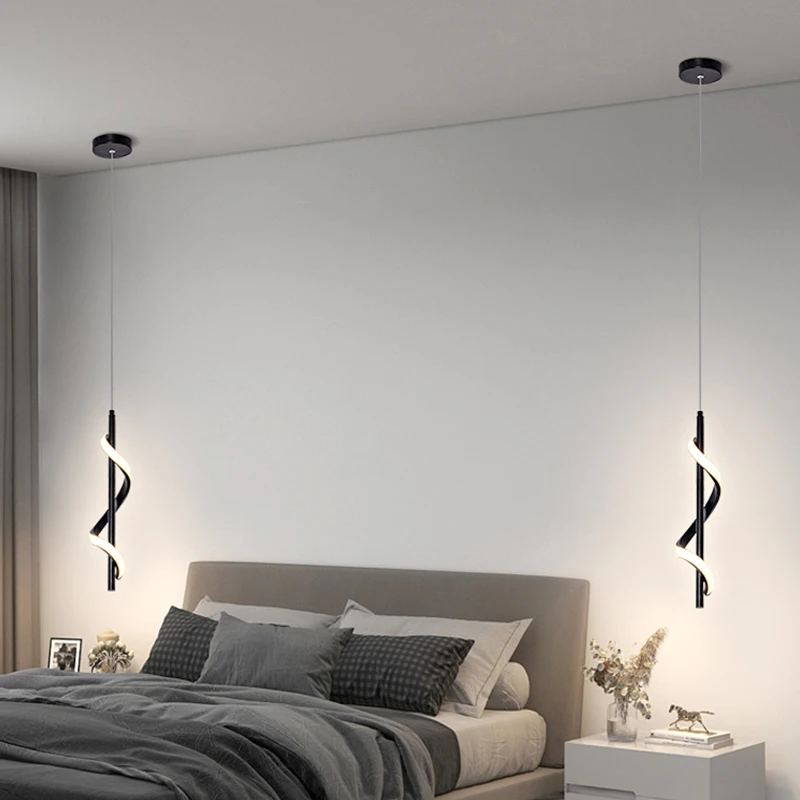 Прикроватная люстра, современная и минималистичная осветительная арматура для спальни, кабинета, минималистичная длинная осветительная арматура
Прикроватная люстра, современная и минималистичная осветительная арматура для спальни, кабинета, минималистичная длинная осветительная арматура