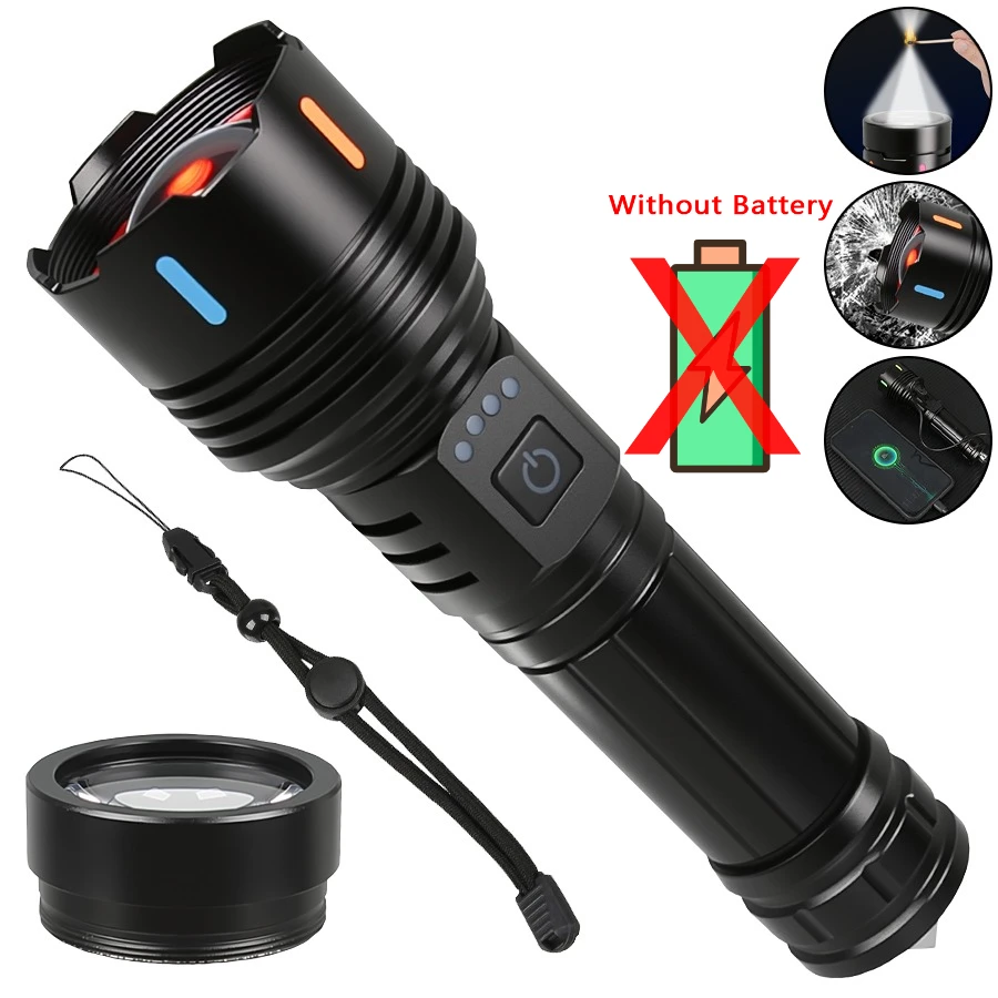 Heinast Перезаряжаемый тактический фонарь с системой зажигания
Heinast Перезаряжаемый тактический фонарь с системой зажигания