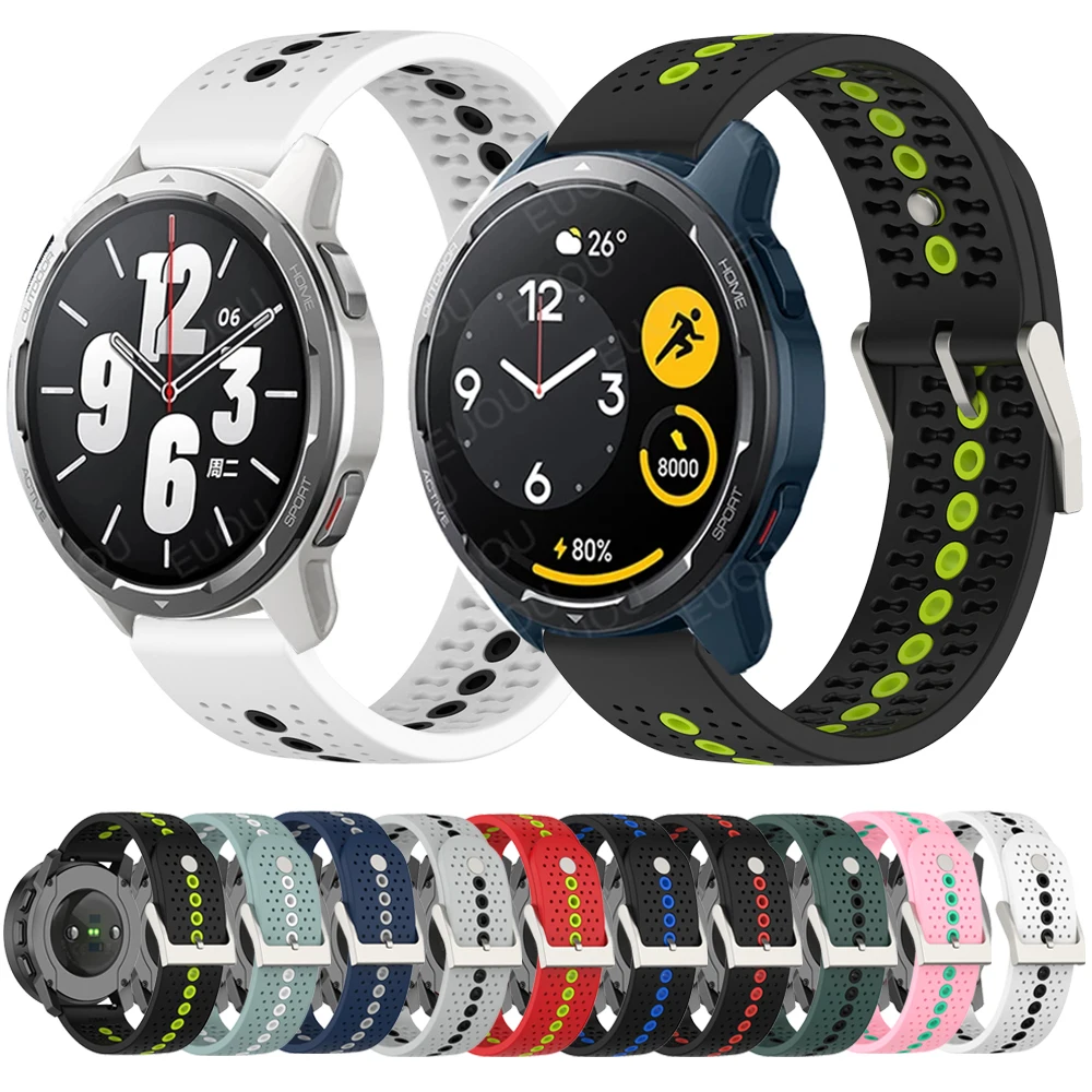Ремешок силиконовый для Xiaomi Watch Color 2, мягкий спортивный браслет для смарт-часов Xiaomi Watch, 22 мм
Ремешок силиконовый для Xiaomi Watch Color 2, мягкий спортивный браслет для смарт-часов Xiaomi Watch, 22 мм