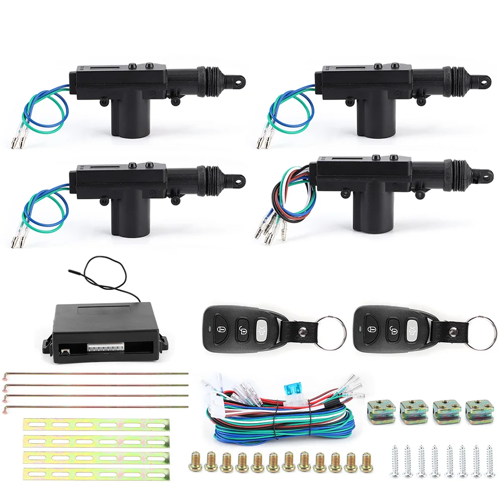 433.92MHz Car Central Door Lock Locking Kit Universal 4-Door Vehicle Keyless Entry System Car central locking§Car remote
433.92MHz Car Central Door Lock Locking Kit Universal 4-Door Vehicle Keyless Entry System Car central locking§Car remote