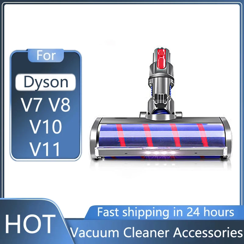 Motorized Floor Brush Head Tool For Dyson V8 V7 V10 V11 Vacuum Cleaner Soft Sweeper Roller Head Floor Brush Replacement
Motorized Floor Brush Head Tool For Dyson V8 V7 V10 V11 Vacuum Cleaner Soft Sweeper Roller Head Floor Brush Replacement