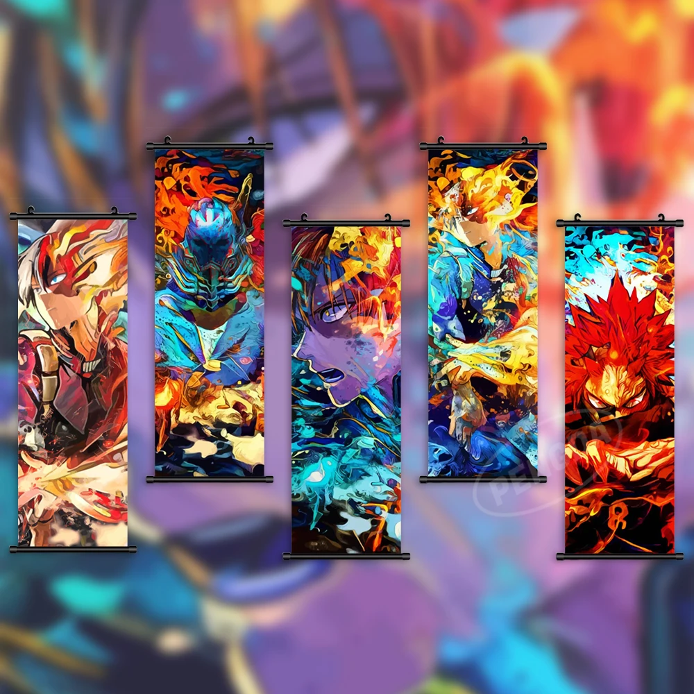 Wall Artwork Midoriya Izuku Canvas Bakugou Katsuki Pictures Painting Print Todoroki Shoto Poster Hanging Scrolls Home Decoration
Wall Artwork Midoriya Izuku Canvas Bakugou Katsuki Pictures Painting Print Todoroki Shoto Poster Hanging Scrolls Home Decoration
