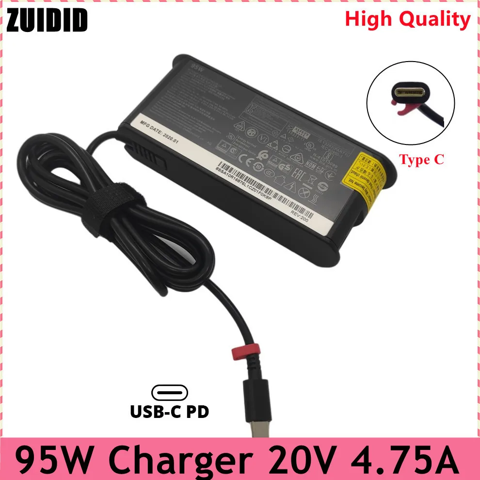 20V 4.75A 95W Charger Type C AC Laptop Adapter For Yoga C740 Y9000X Y740S-15 IdeaPad Slim 5 14IIL05 ADLX95YLC3A YCC3A YAC3A
20V 4.75A 95W Charger Type C AC Laptop Adapter For Yoga C740 Y9000X Y740S-15 IdeaPad Slim 5 14IIL05 ADLX95YLC3A YCC3A YAC3A