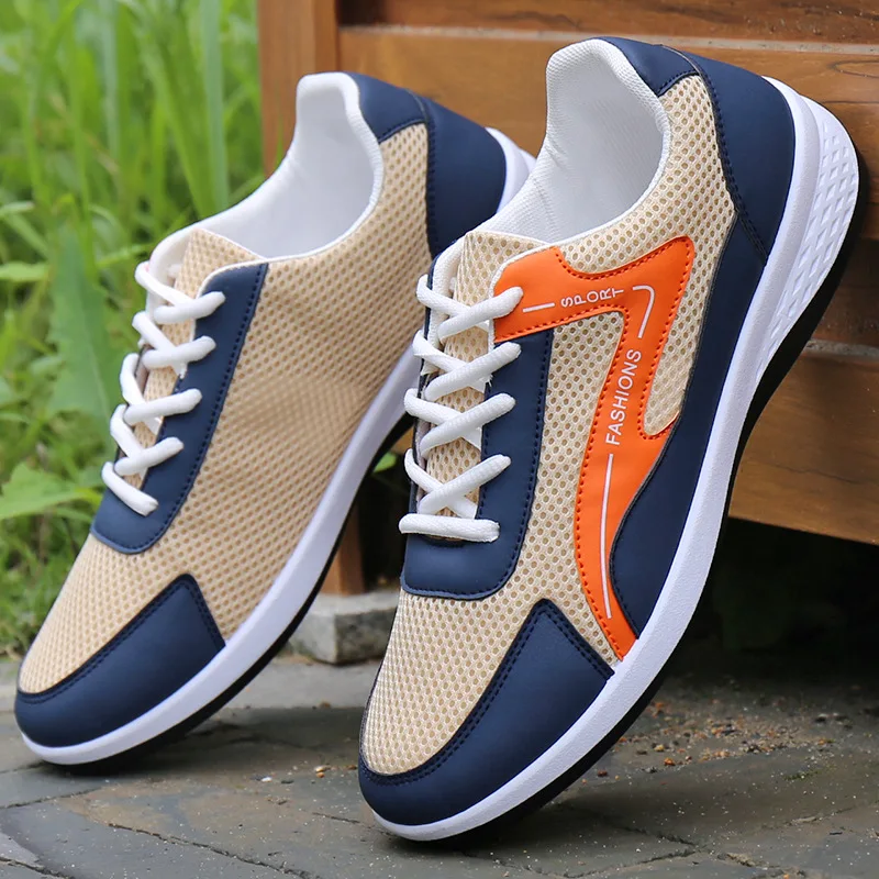 Men's Sports Shoes 2022 New Fashion Men's Shoes Summer Mesh Breathable Casual Shoes Low-top Wear-resistant Running Shoes
Men's Sports Shoes 2022 New Fashion Men's Shoes Summer Mesh Breathable Casual Shoes Low-top Wear-resistant Running Shoes