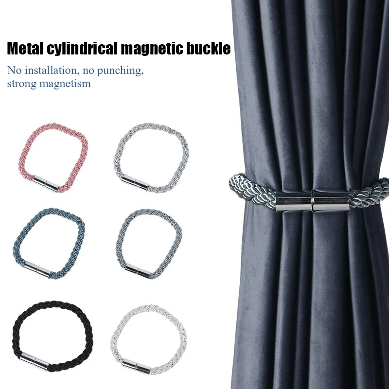 Modern simple Nordic wind cylinder curtain strap without drilling and installation curtain buckle spot
Modern simple Nordic wind cylinder curtain strap without drilling and installation curtain buckle spot