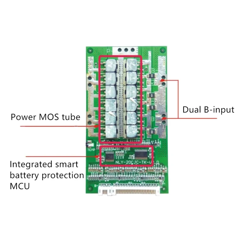LithiumBattery Protection Board Li-ion Cell 18650 Battery Protection BMS- PCB Board With Balance Function for 800-1500W
LithiumBattery Protection Board Li-ion Cell 18650 Battery Protection BMS- PCB Board With Balance Function for 800-1500W