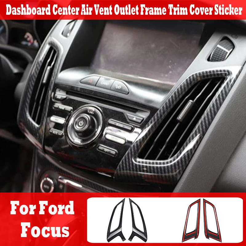 Dashboard Center Air Vent Outlet Frame Trim Cover Sticker Interior Car Accsesories For Vehicles For Ford Focus 2012-2014 Plastic
Dashboard Center Air Vent Outlet Frame Trim Cover Sticker Interior Car Accsesories For Vehicles For Ford Focus 2012-2014 Plastic