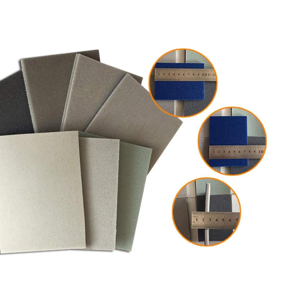 6pcs 75*100mm 300-3000Grit Wet & Dry Velvet Sanding Sponge Disc Polishing Sanding Tools For Polishing Plastic Primer
6pcs 75*100mm 300-3000Grit Wet & Dry Velvet Sanding Sponge Disc Polishing Sanding Tools For Polishing Plastic Primer