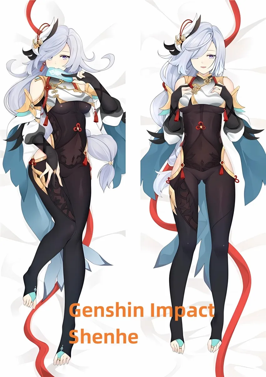 Dakimakura Anime Pillow Case Genshin Impact Shenhe Double-sided Print Of Life-size Body Pillowcase Gifts Can be Customized
Dakimakura Anime Pillow Case Genshin Impact Shenhe Double-sided Print Of Life-size Body Pillowcase Gifts Can be Customized