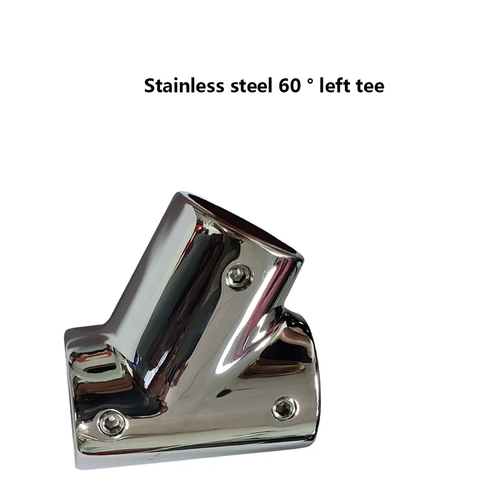 

Tee Handrail Boat 60 CNC Polishing Stainless Steel Pipe Connector Smooth Tube Connectors Anti-Corrosion Fishing