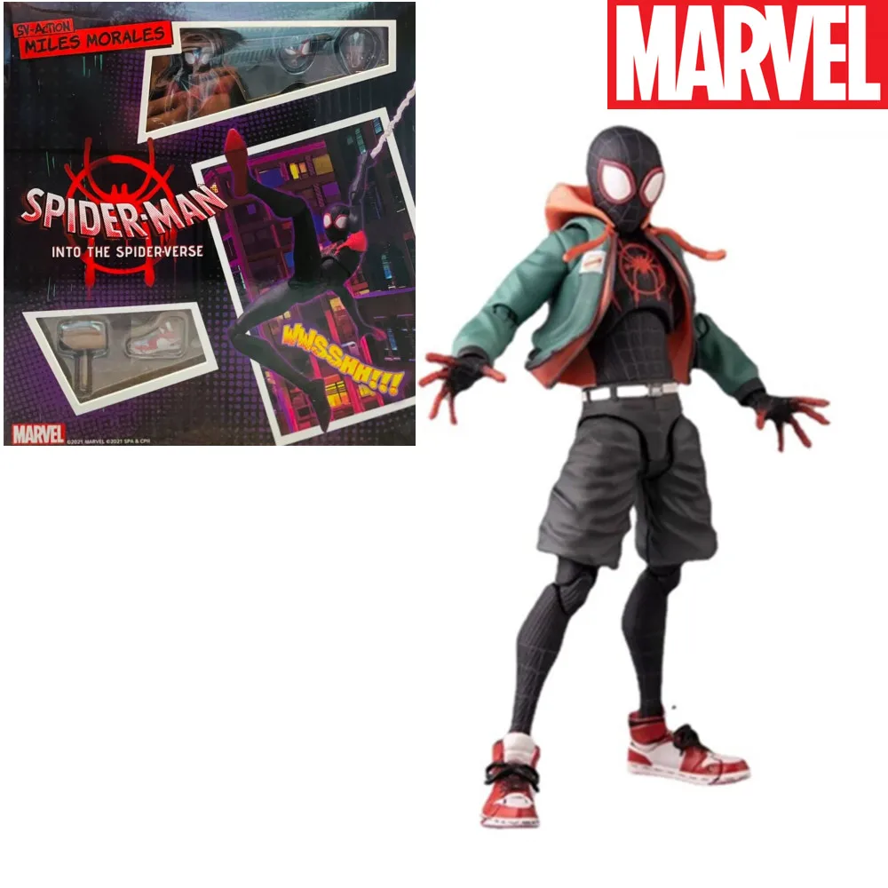 New Sentinel Action Spider-Man Into The Spider-Verse Miles Morales Peni Parker Action Figure Model Toy Joint Movable Doll Gift
New Sentinel Action Spider-Man Into The Spider-Verse Miles Morales Peni Parker Action Figure Model Toy Joint Movable Doll Gift