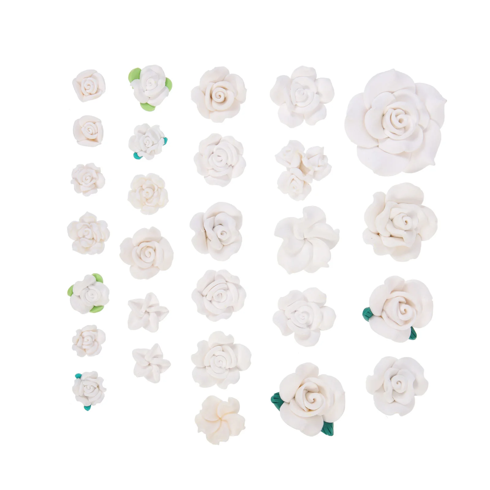 Flower Charms Clay Polymer 3D Beads Heads Charm Cabochonsflatback Embellishments Floral Case Craft Bracelet Beaded Bead Spacers
Flower Charms Clay Polymer 3D Beads Heads Charm Cabochonsflatback Embellishments Floral Case Craft Bracelet Beaded Bead Spacers