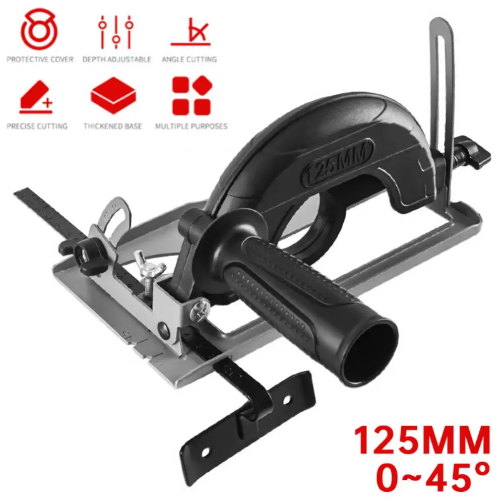 Depth Adjustable Angle Grinder Bracket to Cutting Machine Accessories Base with Guide Ruler Woodworking Table Tool
Depth Adjustable Angle Grinder Bracket to Cutting Machine Accessories Base with Guide Ruler Woodworking Table Tool