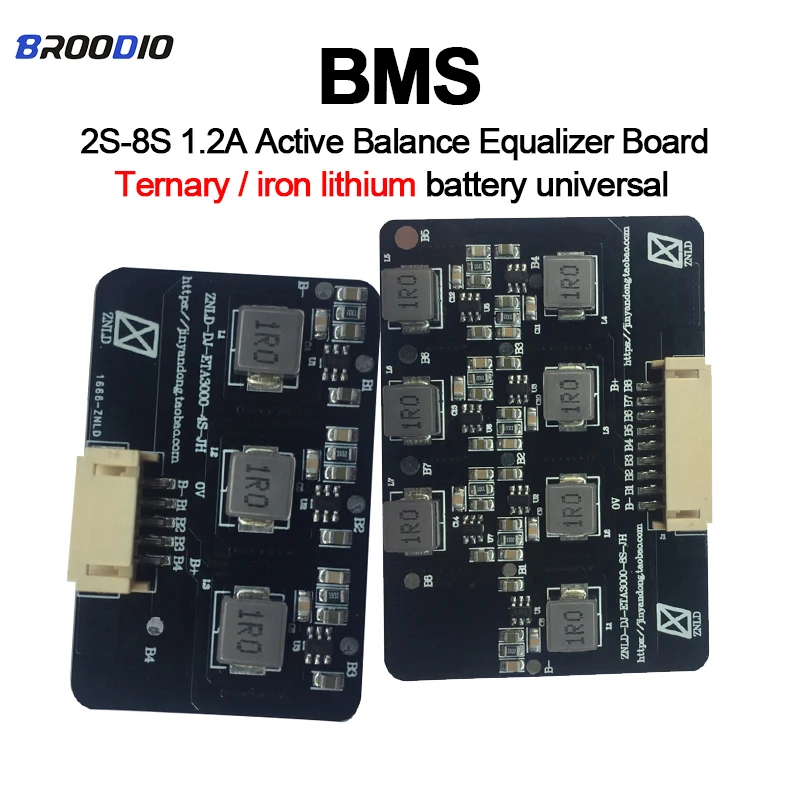 BMS 4S 8S 1.2A активная балансировочная плата эквалайзера Lifepo4 LTO, железная балансировочная плата для балансировки литиевой батареи, модуль балан...
BMS 4S 8S 1.2A активная балансировочная плата эквалайзера Lifepo4 LTO, железная балансировочная плата для балансировки литиевой батареи, модуль балан...