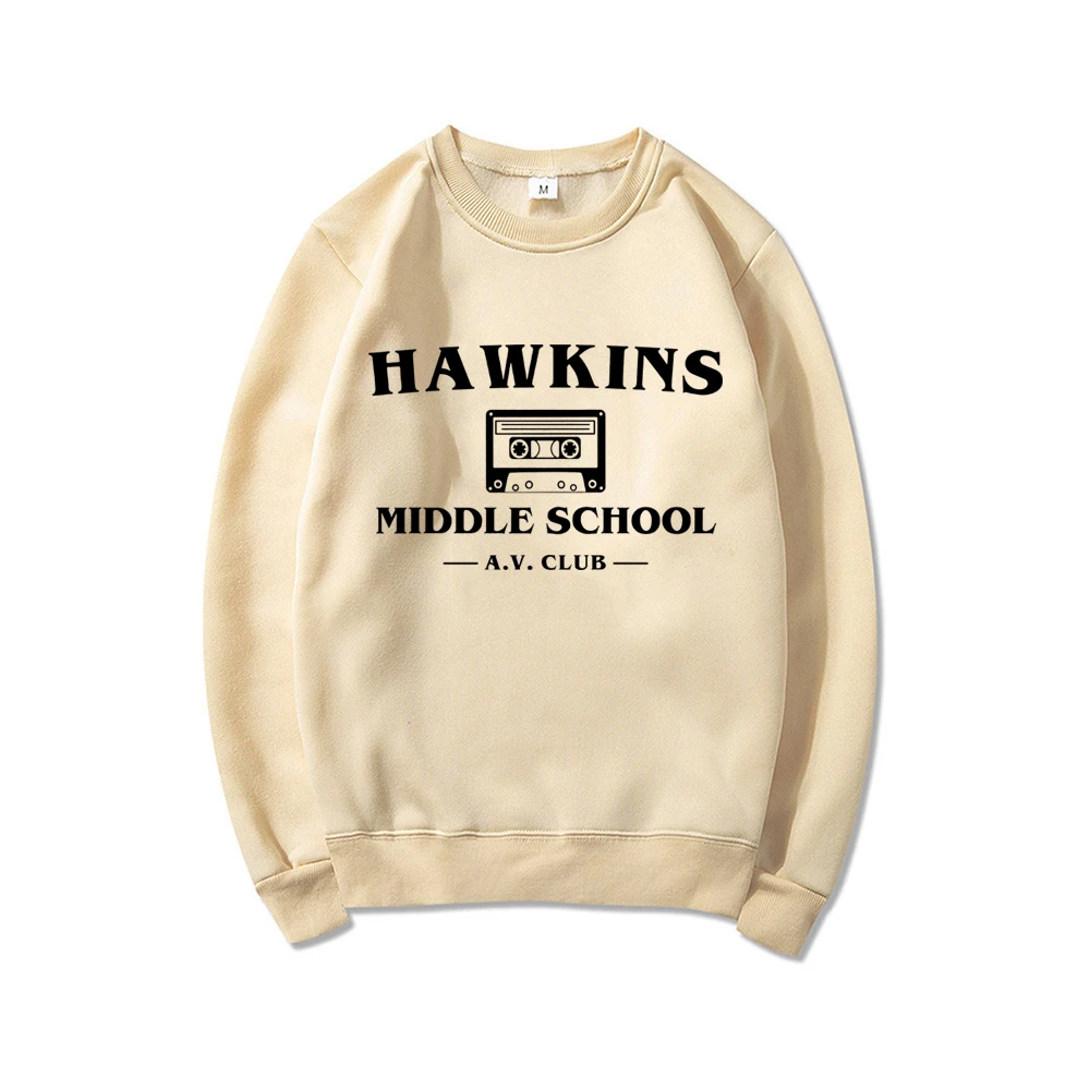 Толстовка Hawkins для средней школы, толстовки с капюшоном Hawkins Indiana, женские толстовки с капюшоном «очень странные дела», Толстовки для ТВ-шоу, ...
Толстовка Hawkins для средней школы, толстовки с капюшоном Hawkins Indiana, женские толстовки с капюшоном «очень странные дела», Толстовки для ТВ-шоу, ...