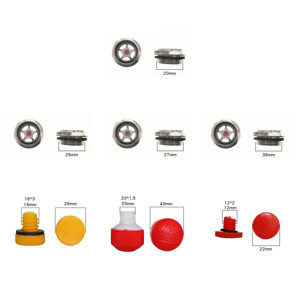 1pc Air Compressor Accessories Plastic Oil Plug Aluminum Oil Mirror Pump Accessories Air Tools Equipment
1pc Air Compressor Accessories Plastic Oil Plug Aluminum Oil Mirror Pump Accessories Air Tools Equipment