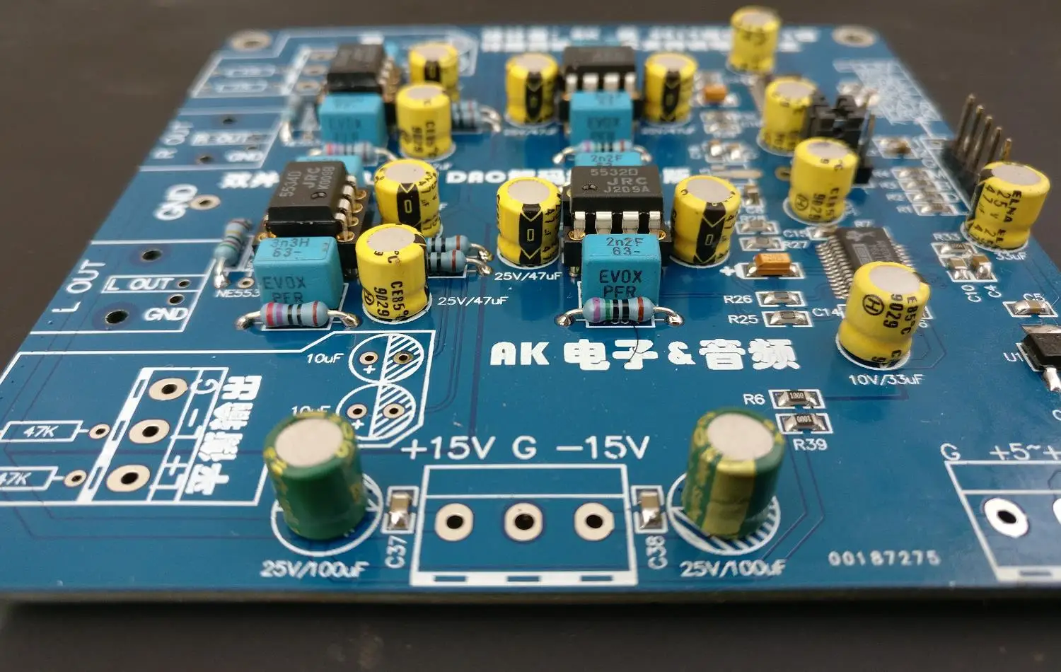 Dual Parallel PCM1794 Decoder Board Fever DAC 
Dual Parallel PCM1794 Decoder Board Fever DAC