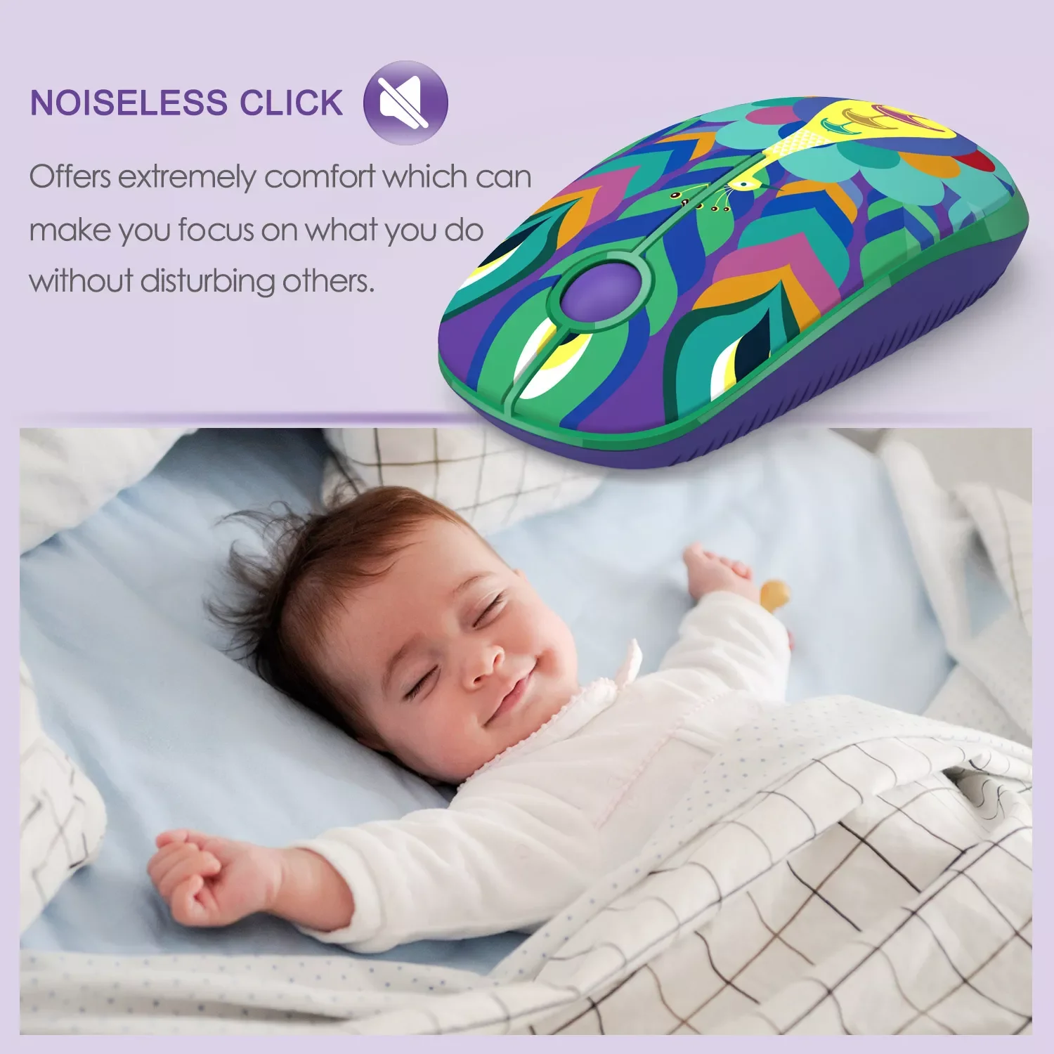 Jelly Comb Slient Click 2.4G Wireless Mouse for Computer Laptop Portable Optical Mice Slim Office School USB Mouse
Jelly Comb Slient Click 2.4G Wireless Mouse for Computer Laptop Portable Optical Mice Slim Office School USB Mouse