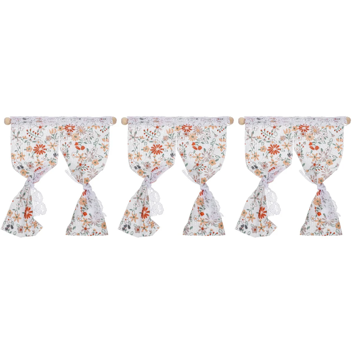 3pcs Mini Curtain Miniature House Flower Window Curtain Tiny House Window Accessory
3pcs Mini Curtain Miniature House Flower Window Curtain Tiny House Window Accessory