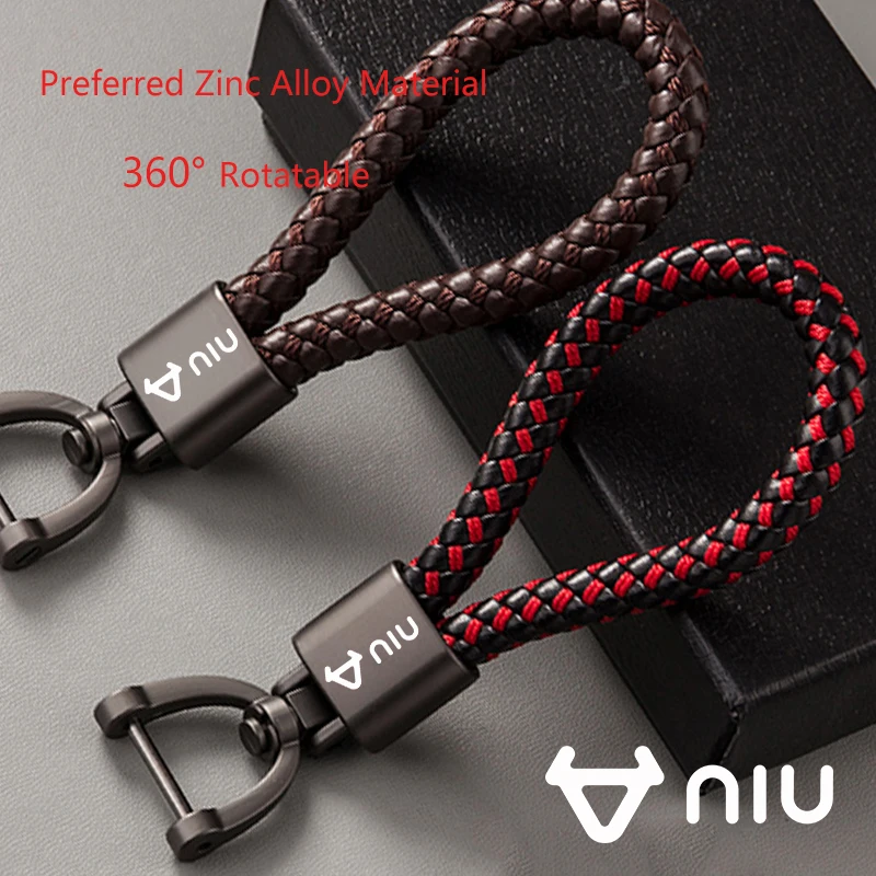 For NIU M1 M+ N1S NGT N1 U1 U+ US U+a U+b UQI Accessories Custom LOGO Motorcycle Braided Rope Keyring Metal Keychain
For NIU M1 M+ N1S NGT N1 U1 U+ US U+a U+b UQI Accessories Custom LOGO Motorcycle Braided Rope Keyring Metal Keychain