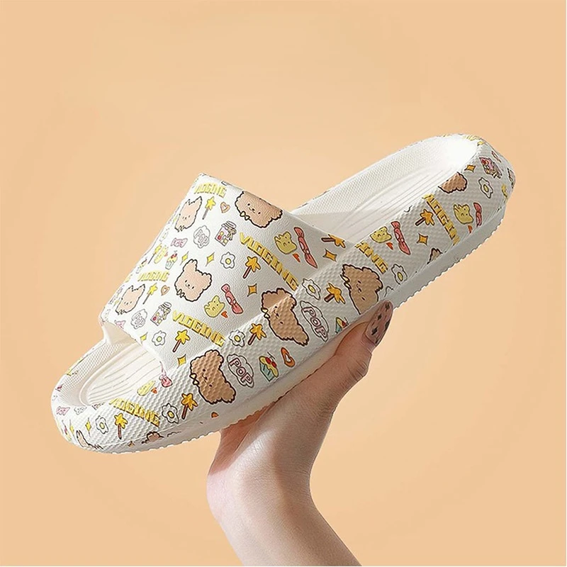 Сланцы для мужчин и женщин, домашние Нескользящие шлепанцы с мягкой подошвой, модные сандалии с принтом, 4 см, летние Тапочки 
Сланцы для мужчин и женщин, домашние Нескользящие шлепанцы с мягкой подошвой, модные сандалии с принтом, 4 см, летние Тапочки