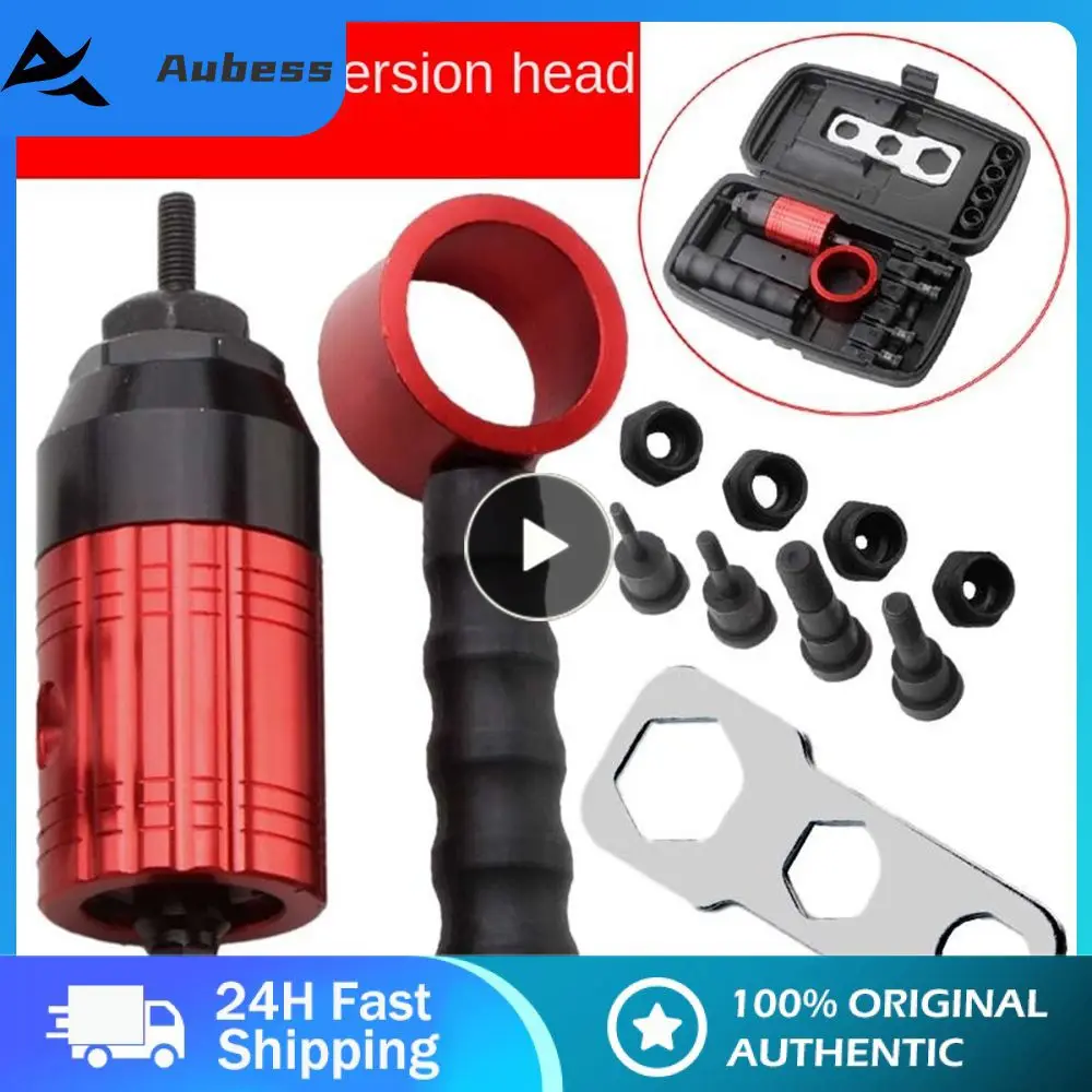 M3-m8 Manual Electric Riveter Nut Tool For Electric Drill/hand Wrench Drill Bit Adapter Hand Rivet Nut Tool Set Aluminum 
M3-m8 Manual Electric Riveter Nut Tool For Electric Drill/hand Wrench Drill Bit Adapter Hand Rivet Nut Tool Set Aluminum