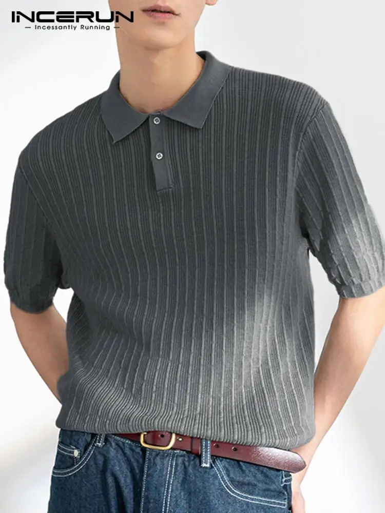 Рубашка INCERUN мужская Трикотажная, однотонная Повседневная Уличная одежда в Корейском стиле, с отложным воротником и короткими рукавами, 2022
Рубашка INCERUN мужская Трикотажная, однотонная Повседневная Уличная одежда в Корейском стиле, с отложным воротником и короткими рукавами, 2022