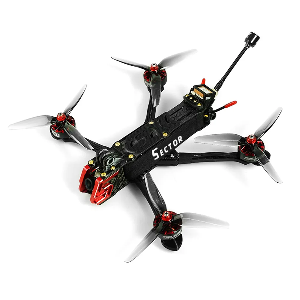 HGLRC Sector D5 6S Analog/HD 5 Inch FPV Racing RC Drone w/Zeus F722 mini FC 45A V2 4in1 ESC M80 GPS 2306.5 1900KV Motor Drone
HGLRC Sector D5 6S Analog/HD 5 Inch FPV Racing RC Drone w/Zeus F722 mini FC 45A V2 4in1 ESC M80 GPS 2306.5 1900KV Motor Drone